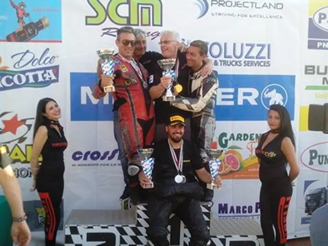 Giovanni Ciraso in gara